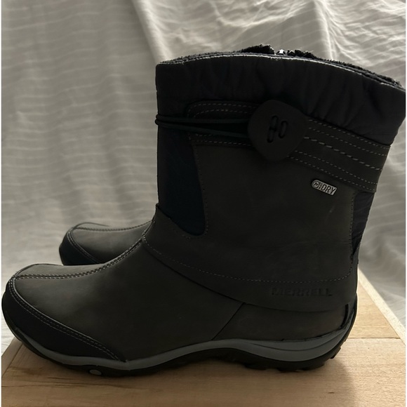 Merrell Shoes Merrell Select Dry Grizzle Gray Waterproof Zip Winter